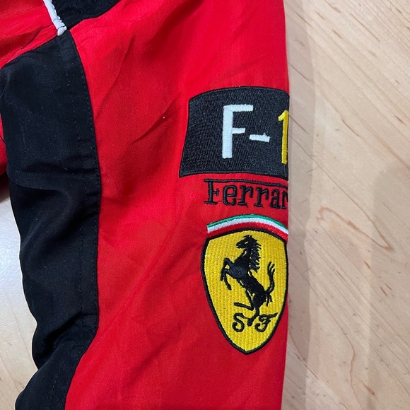 Authentic vintage 1996 Ferrari kids jacket Michael Schumacher - Picture 4 of 6